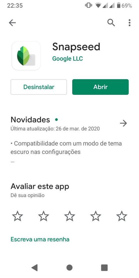 Moda SNAPSEED 🍃  Com certeza o app de edição mais fácil de usar.