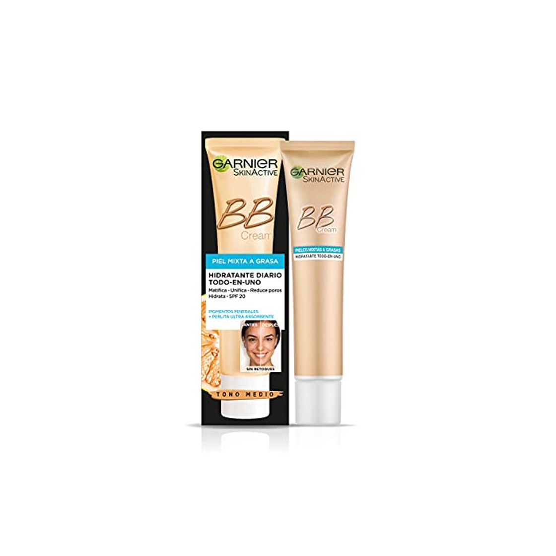 Belleza Garnier BB Cream, Crema correctora y anti-imperfecciones