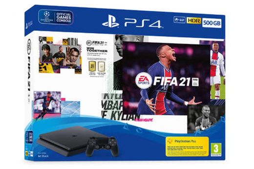 Playstation 4 Slim 500GB + FIFA 21 