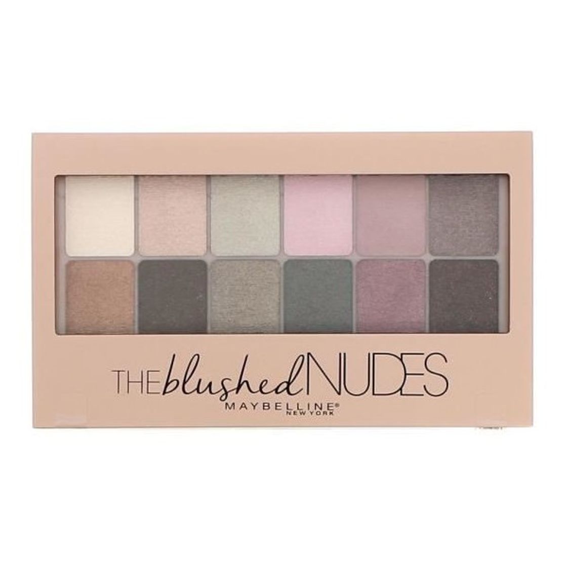 Moda Maybelline The blushed Nudes palette