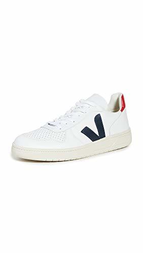 Producto Sneakers V10 Cuir Blanc Contrase Bleu Marine pour homme -