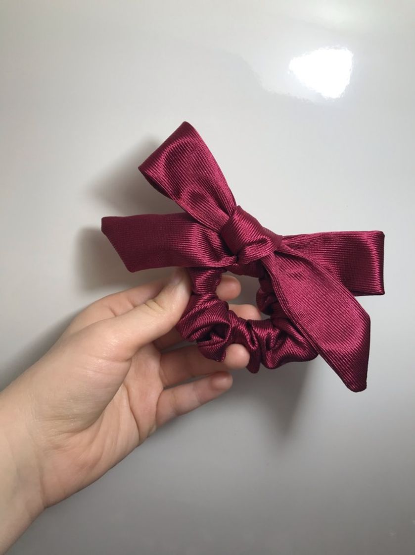 Moda Scrunchie com laço à princesa 