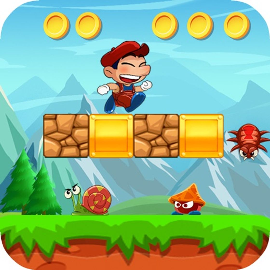 Apps Super Jabber World - Jungle Jump Adventures