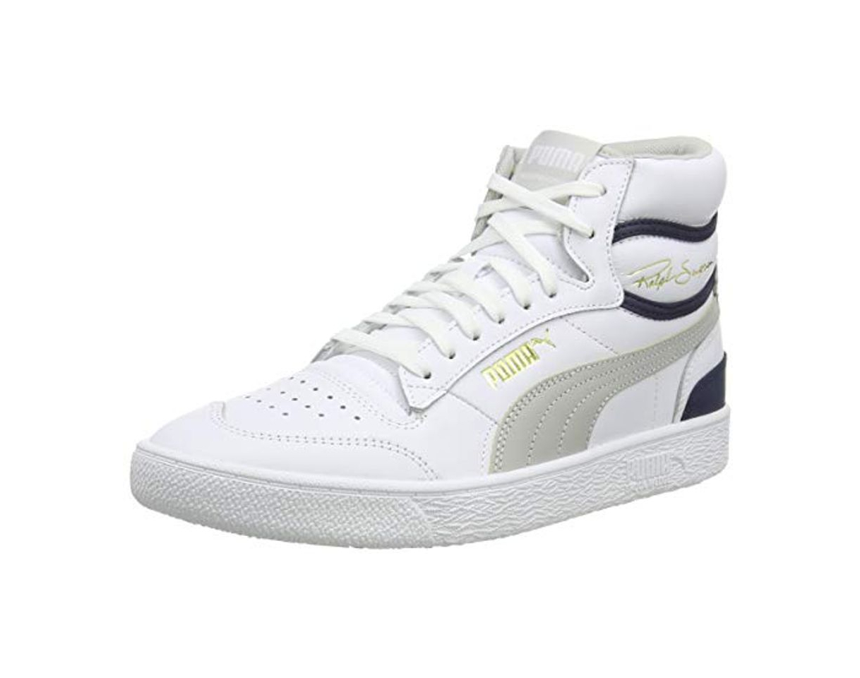 Fashion PUMA Ralph Sampson Mid, Zapatillas Unisex Adulto, Blanco