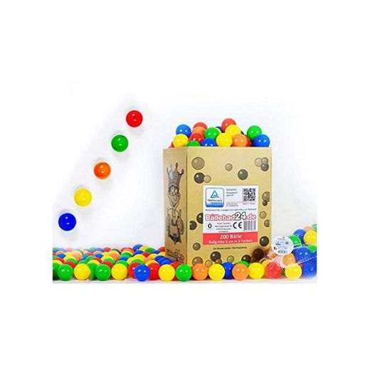 koenig-tom - Bolas de plástico para Piscina de Bolas de niños