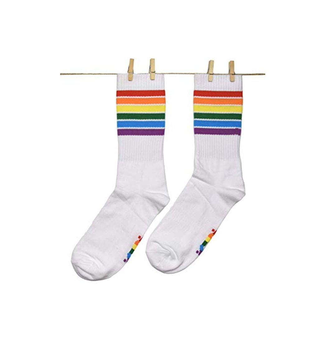 Moda Roits Calcetines Pride Sport Blancos 36-40