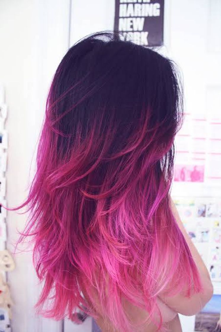 Moda Cabelo colorido 🌸