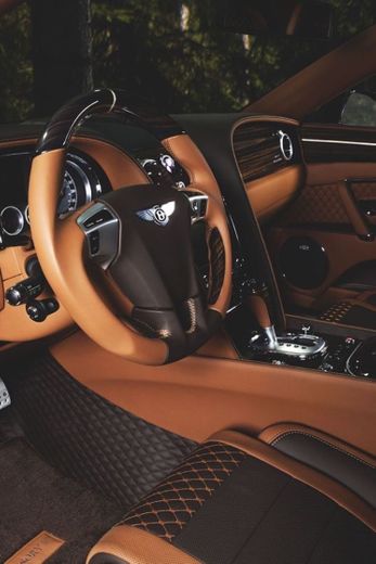 Inside a Bentley