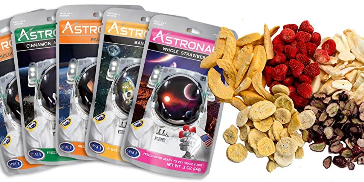 Moda Astronaut Foods Freeze-Dried Fruit Variety Sampler, NASA Space ...