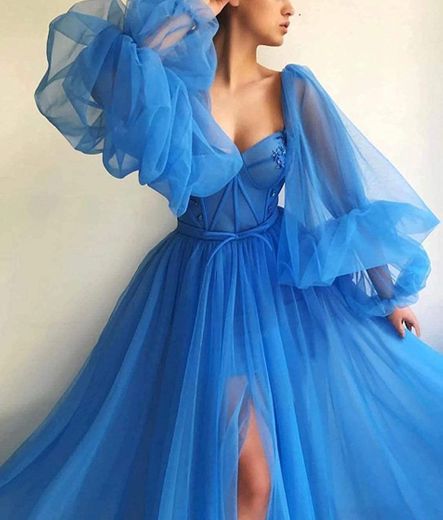 Puffy Prom Dresses Long Sweetheart Tulle Ball ... - Amazon.com