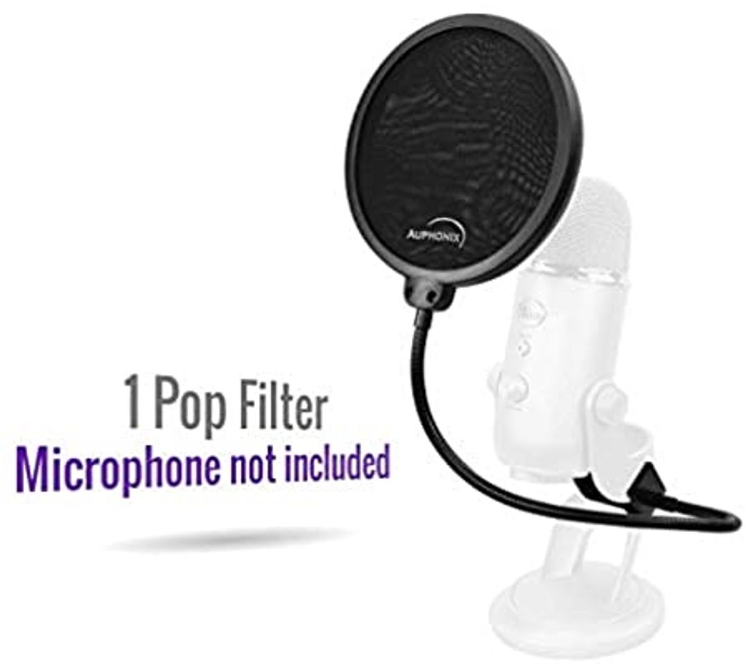 Fashion Auphonix Para Filtro pop Blue Yeti Micrófono: Amazon.com.mx ...