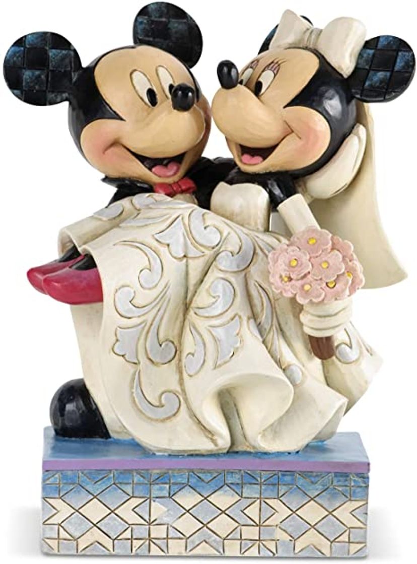 Moda Disney Traditions by Jim Shore Mickey and Minnie ... - Amazon.com