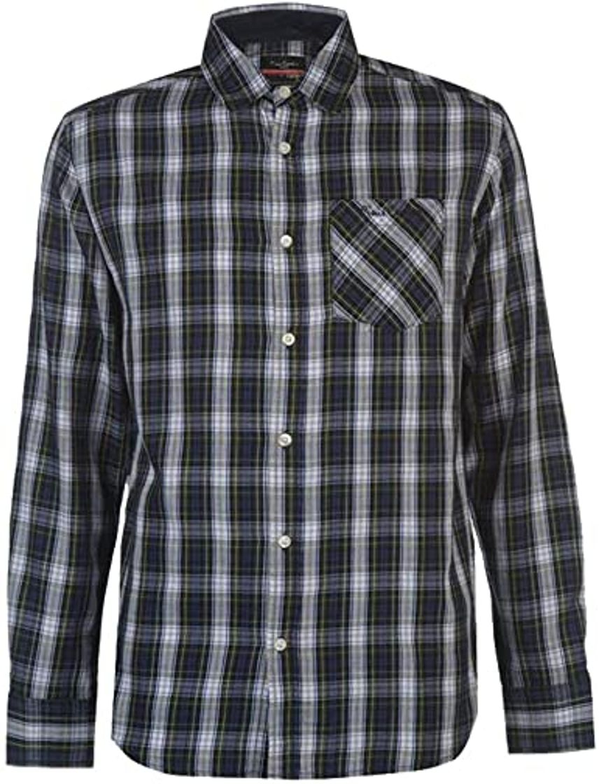 Social Pierre Cardin Tartan Sleeve Pocket