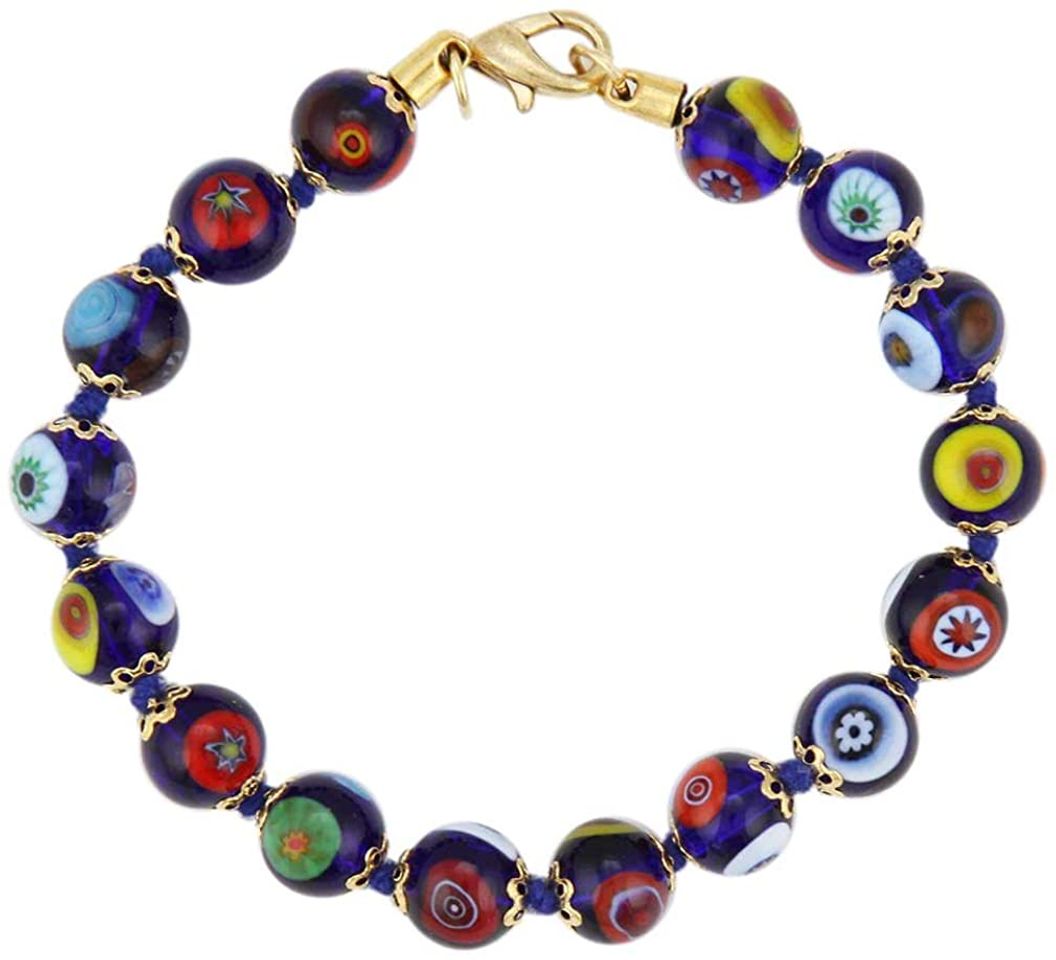 Moda Glass Of Venice Murano Glass Mosaic Bracelet