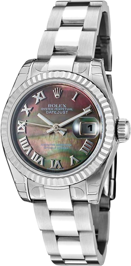 Moda Rolex Datejust Reloj inoxidable B0069AIRV4