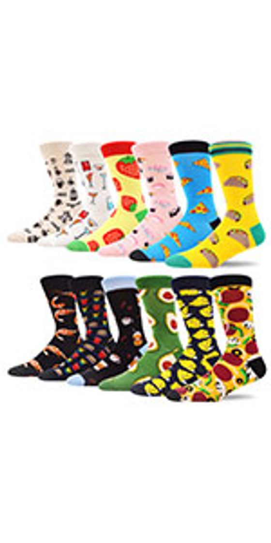 Moda Makabo Calcetines coloridos divertidos casuales B08M3T2Q9H