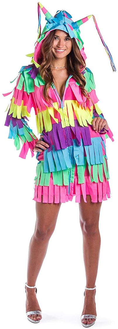 Moda Funny Women's Adult Pinata Costume Dress - Pinata ... - Amazon.com