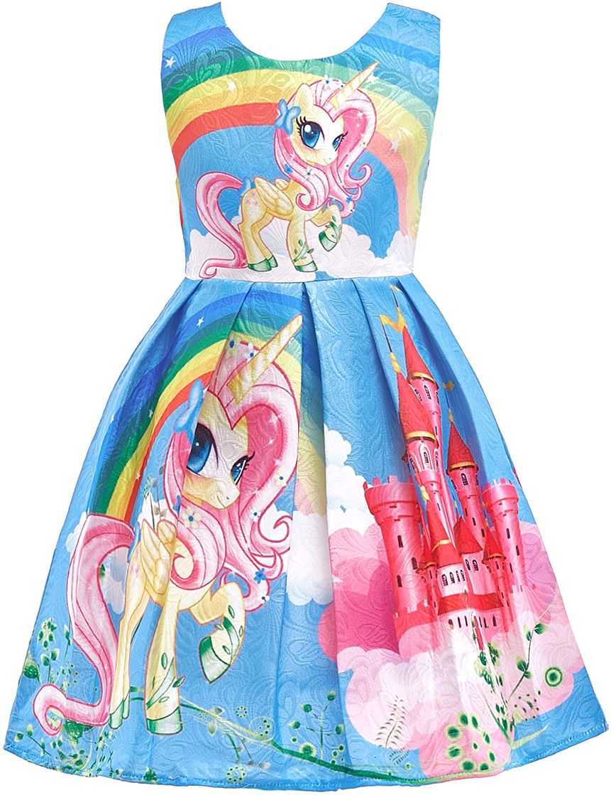 Moda Dressy Daisy unicornio B08218Z5Z6 amazon