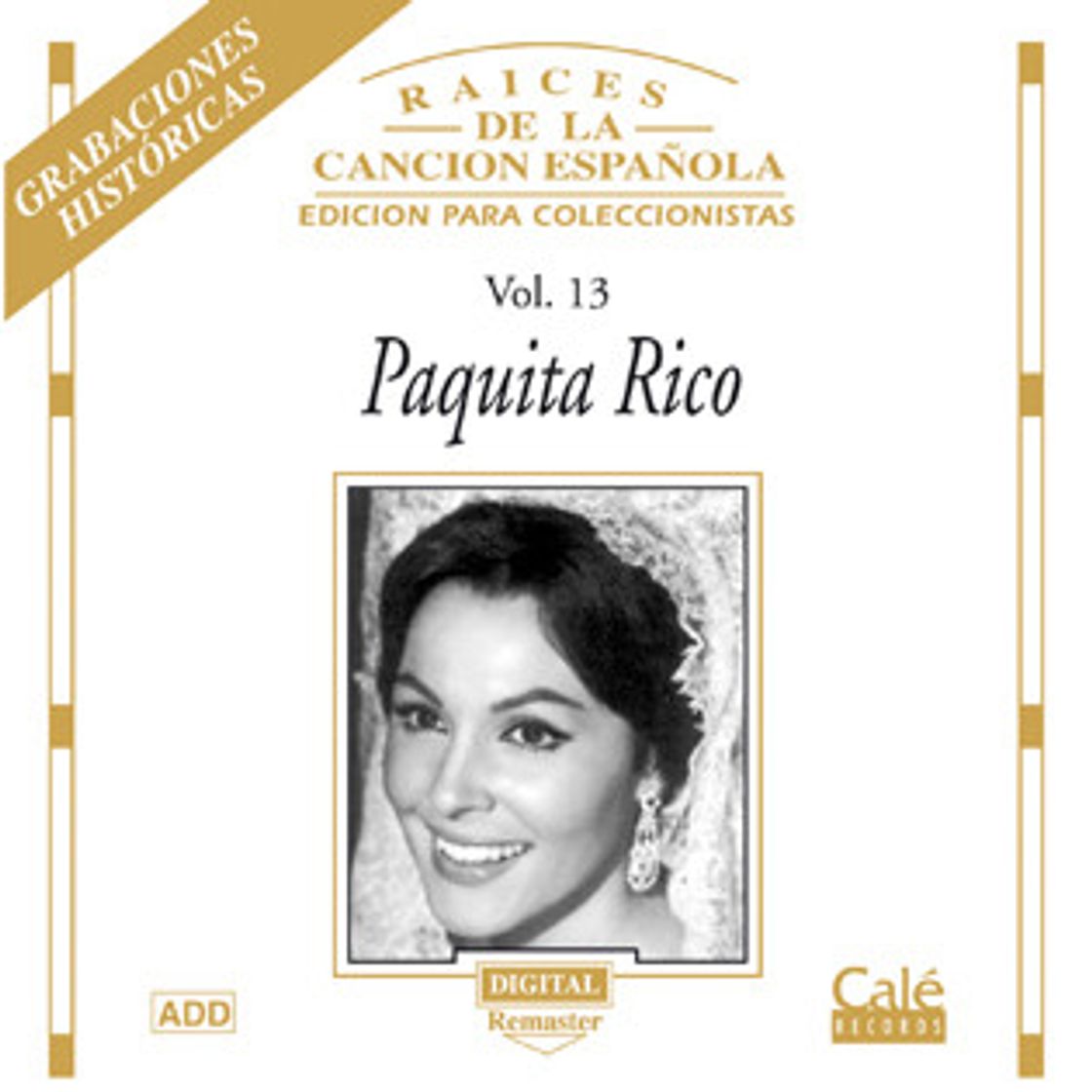 Social Raíces de la canción Española Volumen 13 Paquita Rico