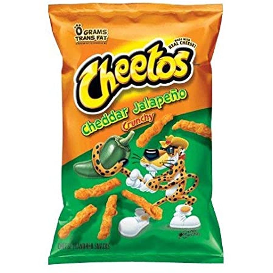 Moda Cheetos Crunchy Jalapeno Flavored aperitivos