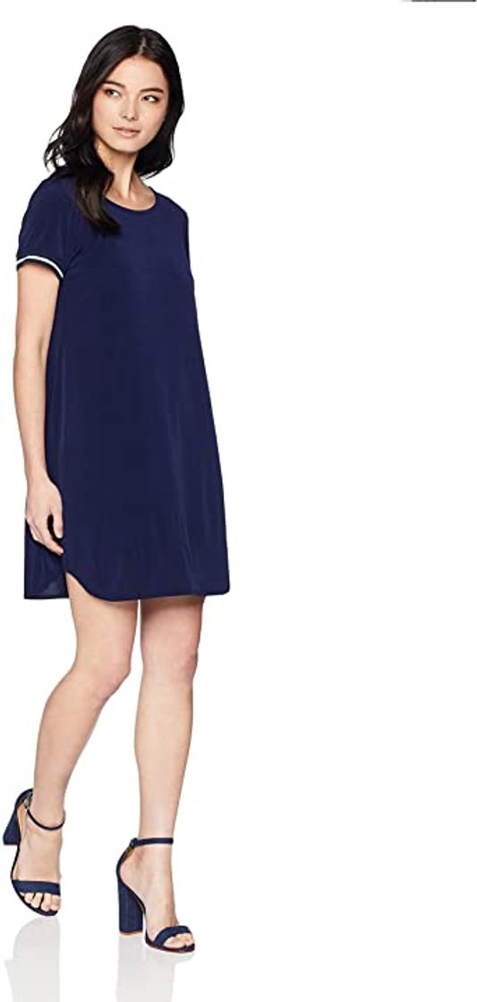 Moda T I A N A B. Women's Petite T-Shirt Dress: Clot - Amazon.com