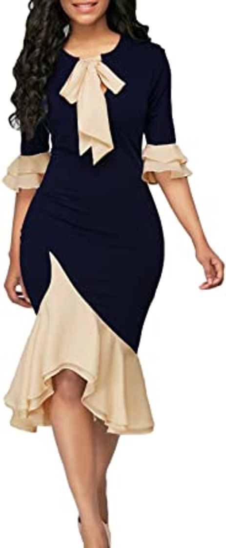 Fashion Yacun Women Bodycon Cocktail Sleeve