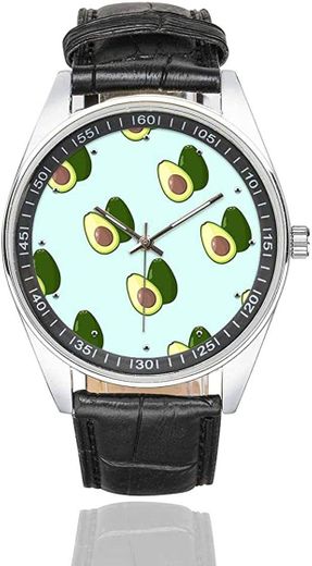 INTERESTPRINT Men's Waterproof Watches Pattern ... - Amazon.com