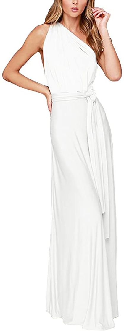 Moda Vestido de noche mil formas para mujer, vestido largo ... - Amazon.com