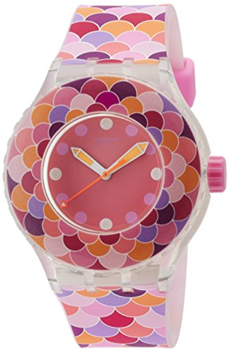 Moda Ladies Swatch Pedrinha Watch SUUK111 B01EVTBBPS amazon.com