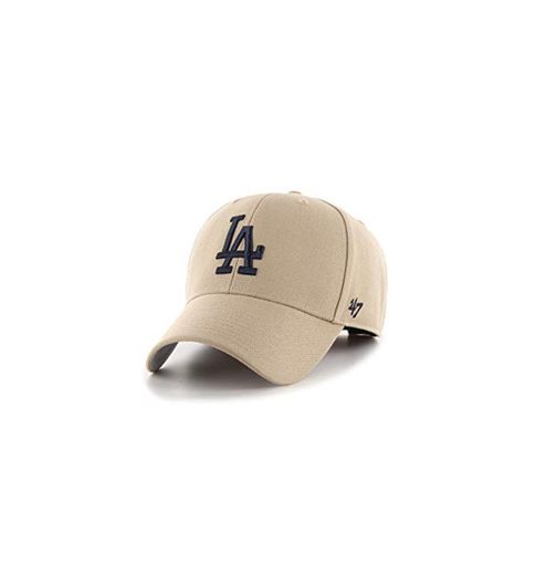 '47 Brand Gorra MVP Khaki Dodgers StrapbackBrand Curved Brim Cap MLB