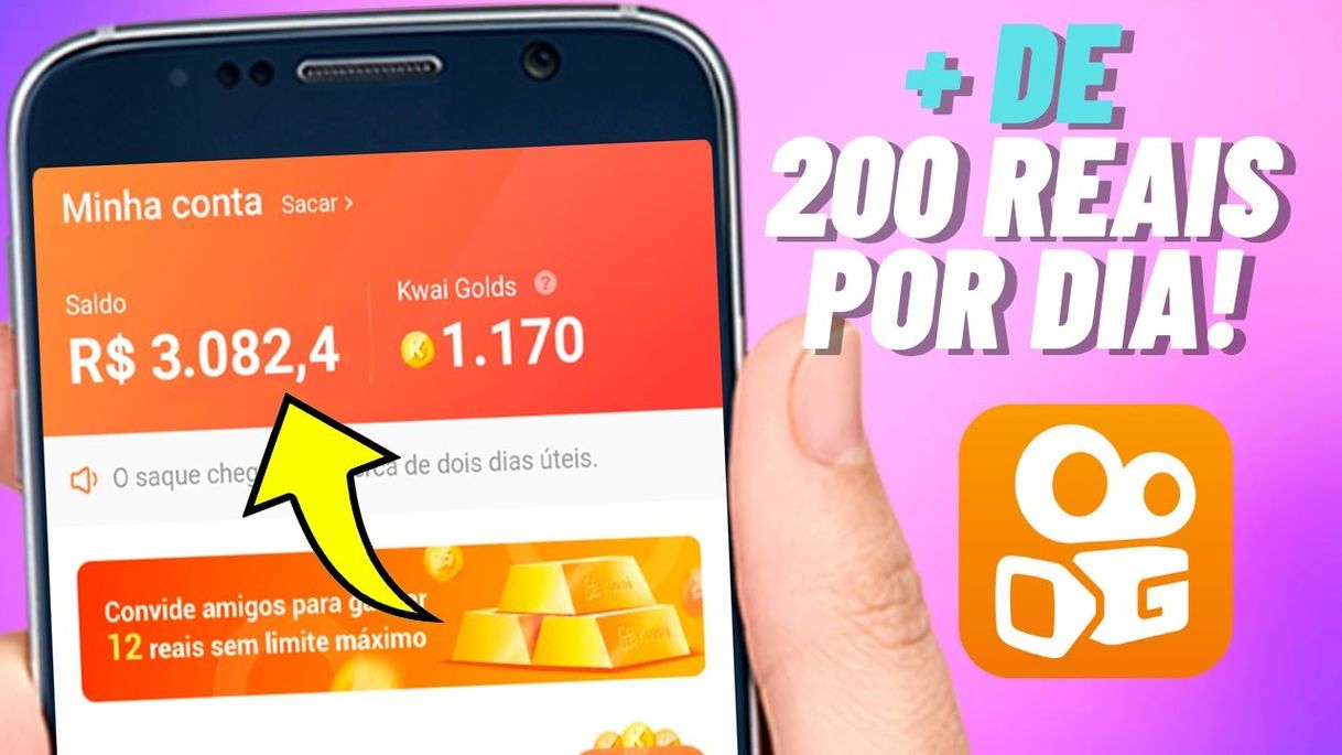 App Kwai - Dinheiro rápido e fácil
