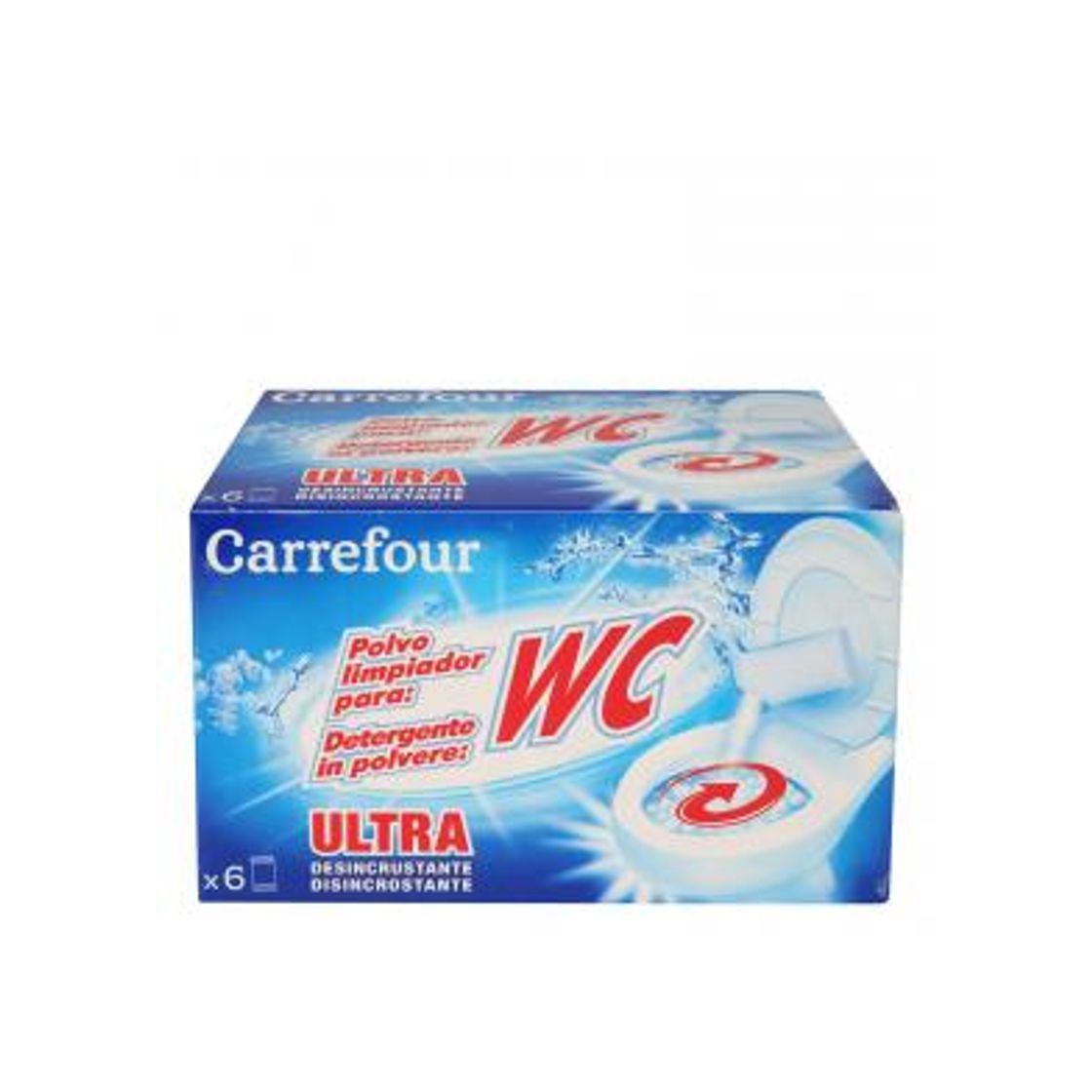 Producto polvos wc carrefour