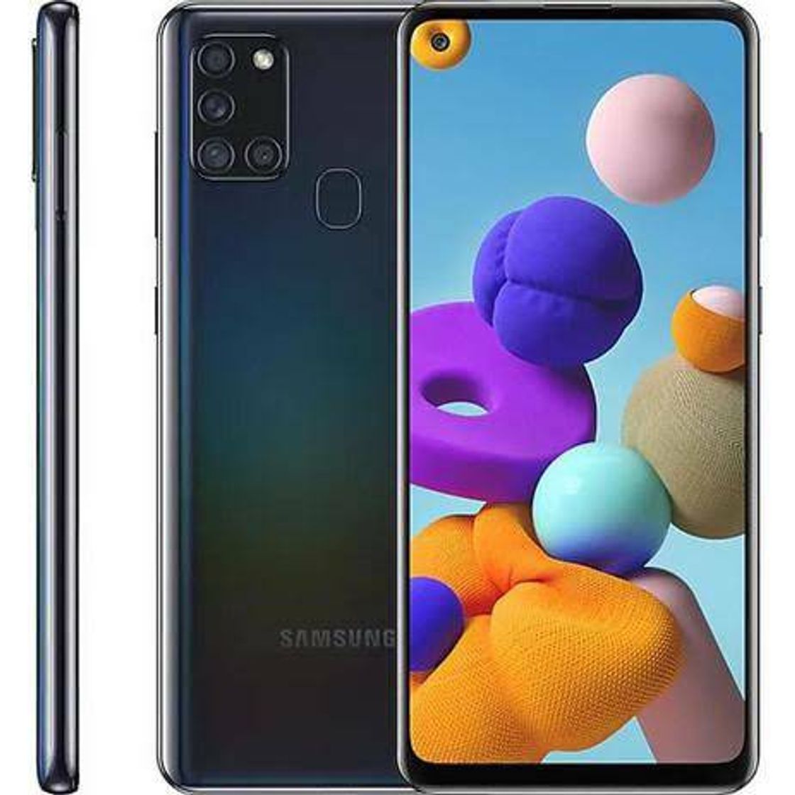 Fashion Samsung Galaxy A21s, 64GB, Tela 6.5, android 10 