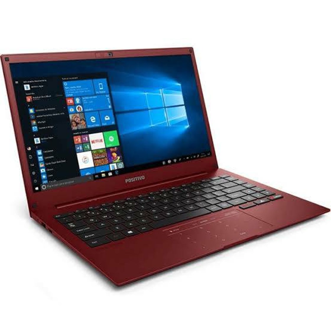 Fashion Notebook Positivo Motion Plus Red Q464B Intel® Atom® Quad-Co