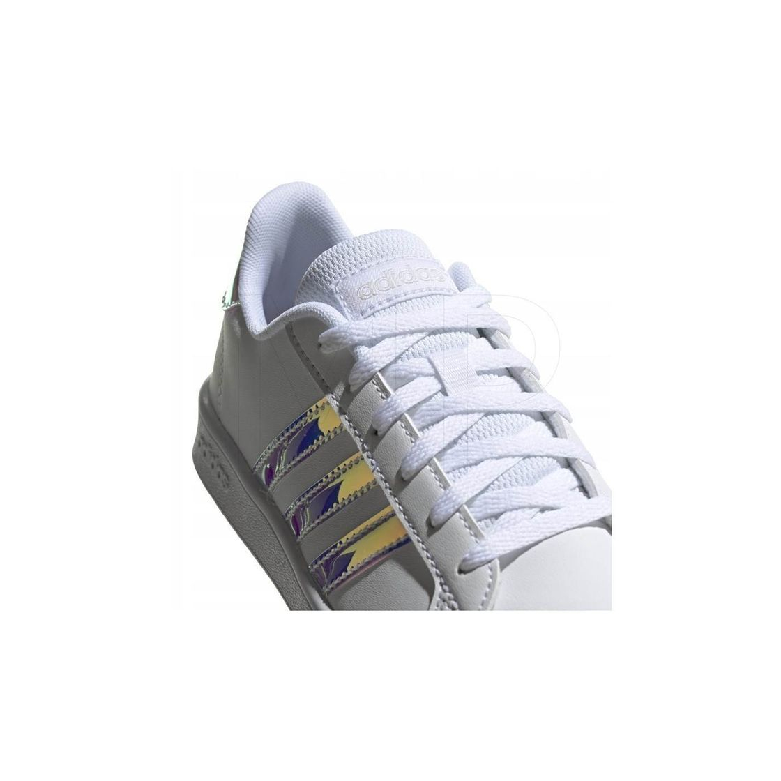 Social adidas Grand Court K, Zapatillas de Tenis Unisex Niños, Multicolor Ftwwht Coppmt
