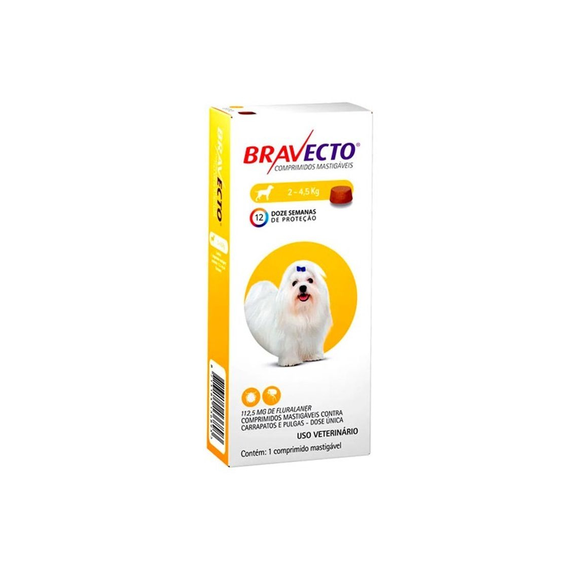 Producto Bravecto Caes 2 a 4