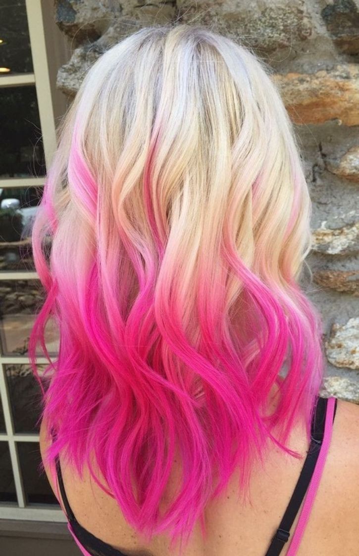 Fashion Blonde & pink💕