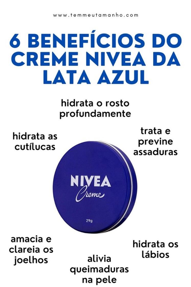 Moda Nivea lata azul