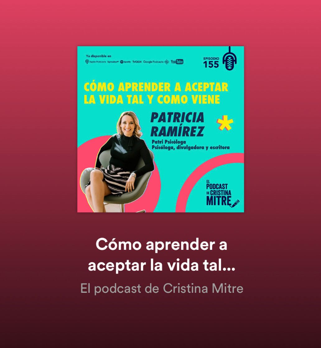 Canción Como aprender a aceptar la vida tal y como viene. Podcast