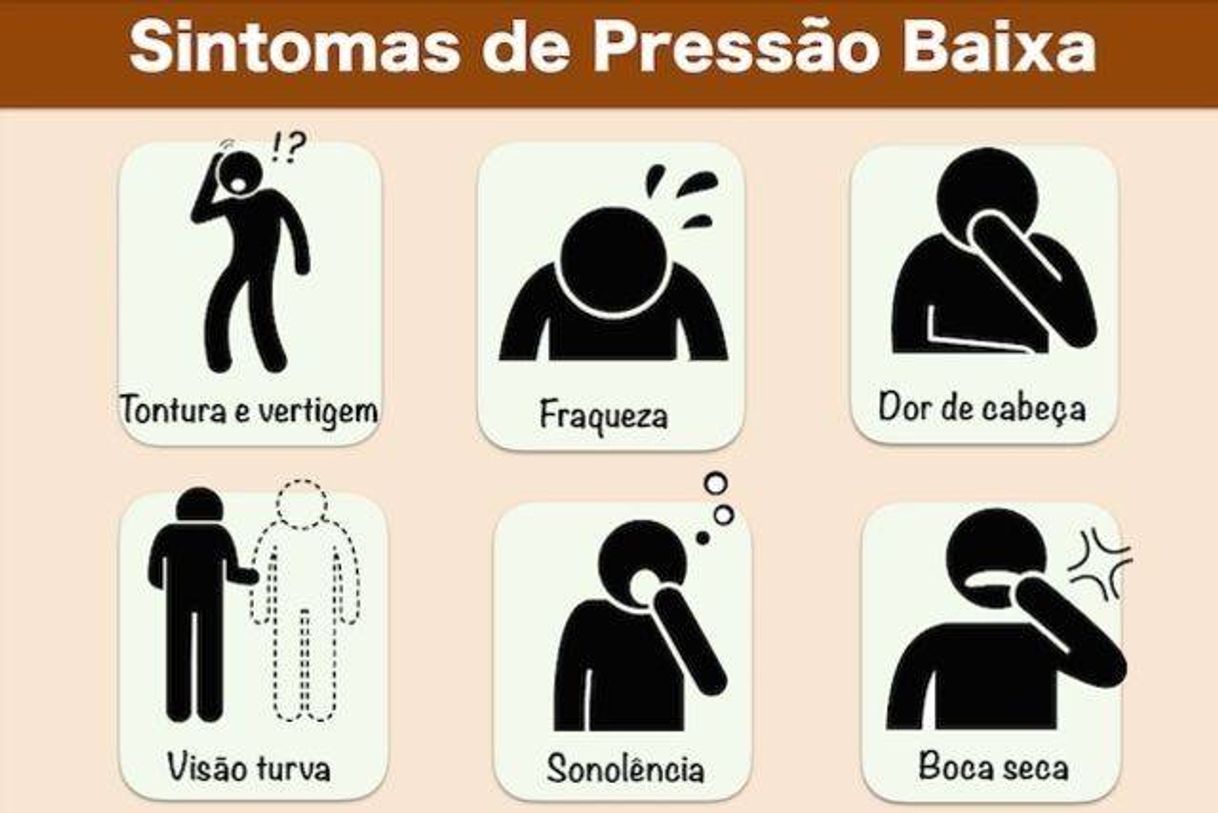 Moda Sintomas da pressão baixa 