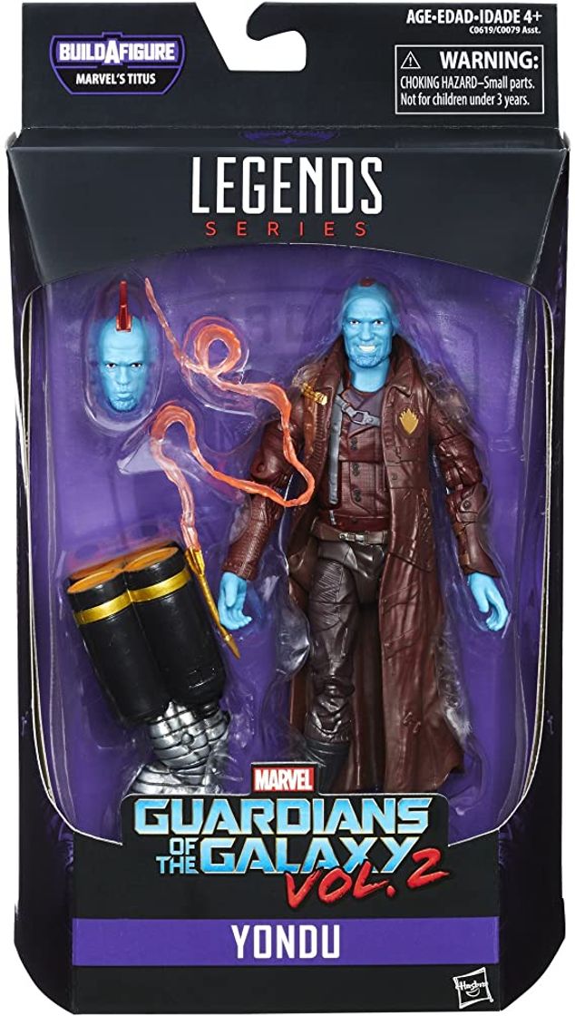 Moda Marvel legends Yondu Udonta Serie Titus HASBRO