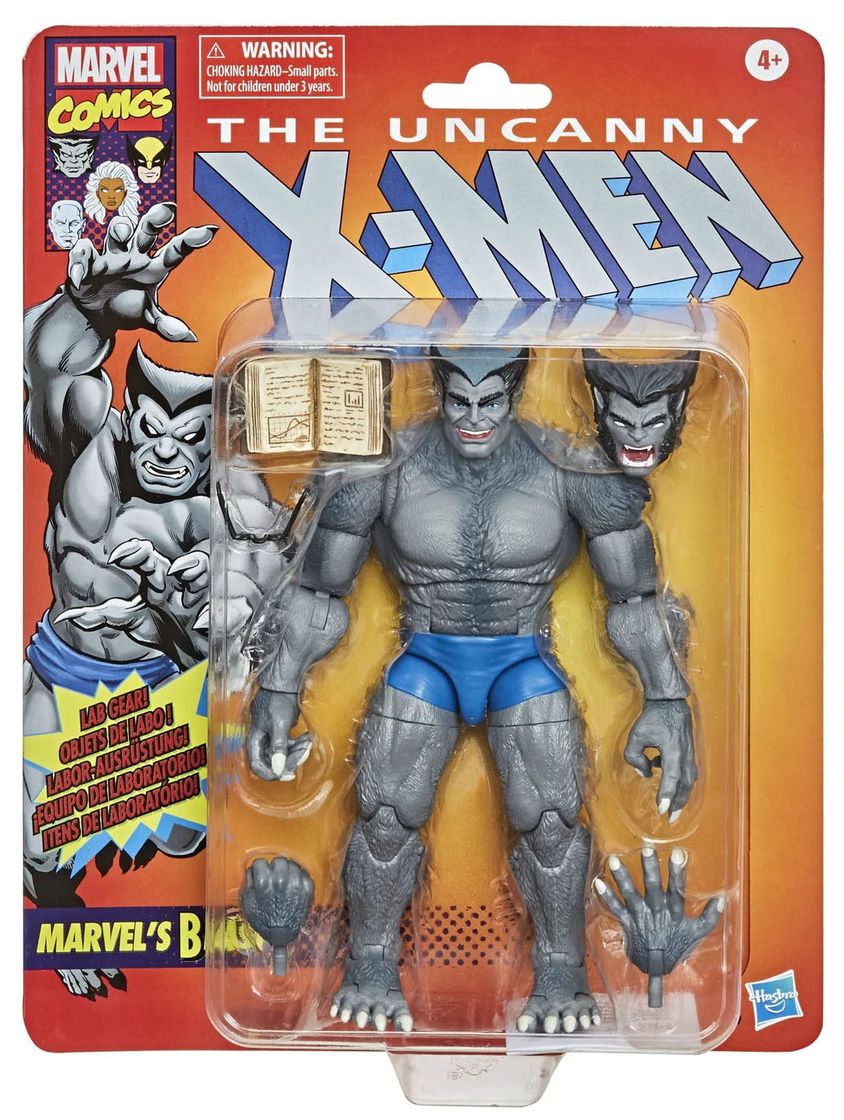 Moda Marvel legends beast Retro