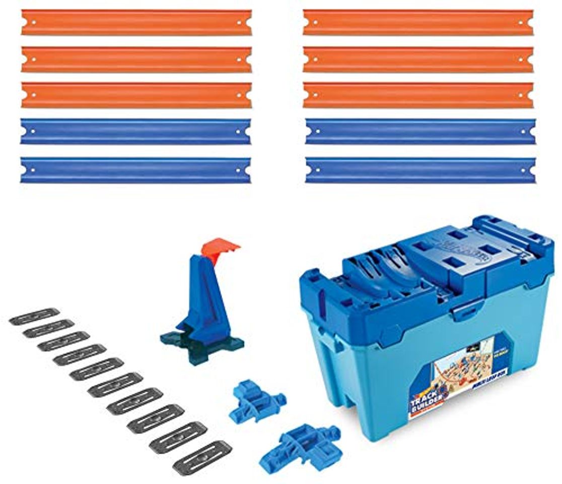 Place Hot Wheels- Track Builder, Caja Multiloopings, accesorios para pistas, Multicolor