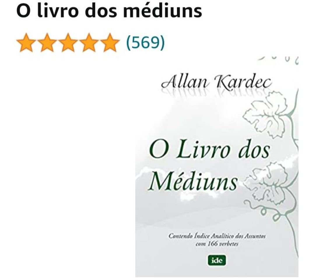 Fashion O Livro dos Médiuns