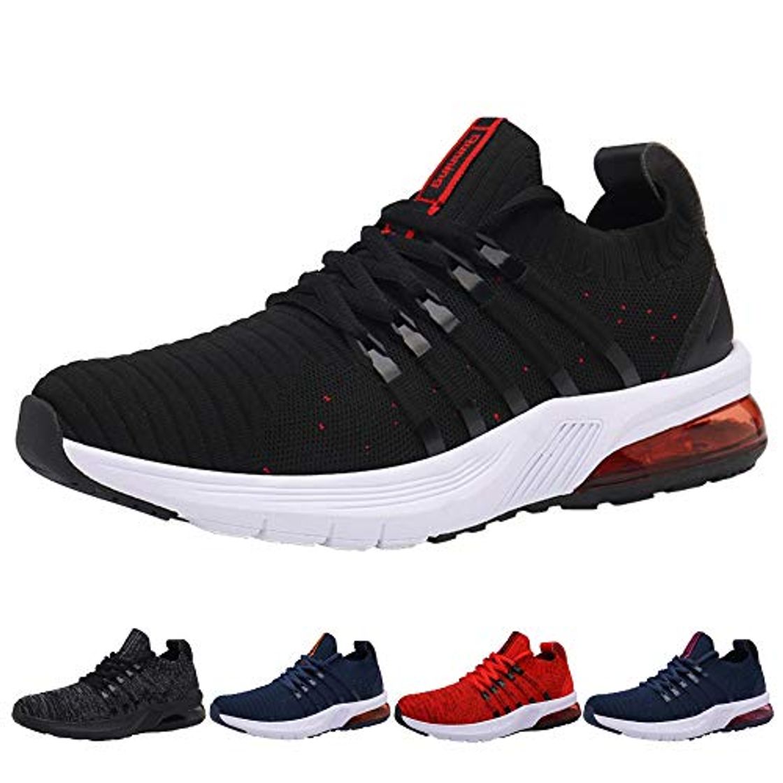 Moda Zapatillas Running Hombre Tenis de Deportivas Casual para Correr Gimnasio Bambas