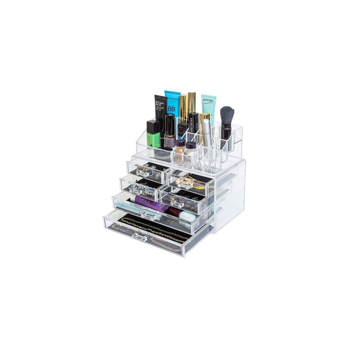 Home Premium maquillaje y joyería organizador de cosméticos