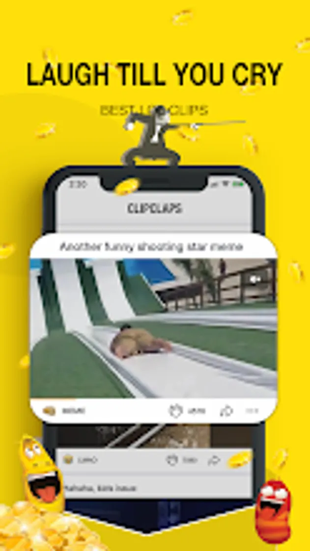 App ClipClaps - Reward For Laughs - Apps on Google Play