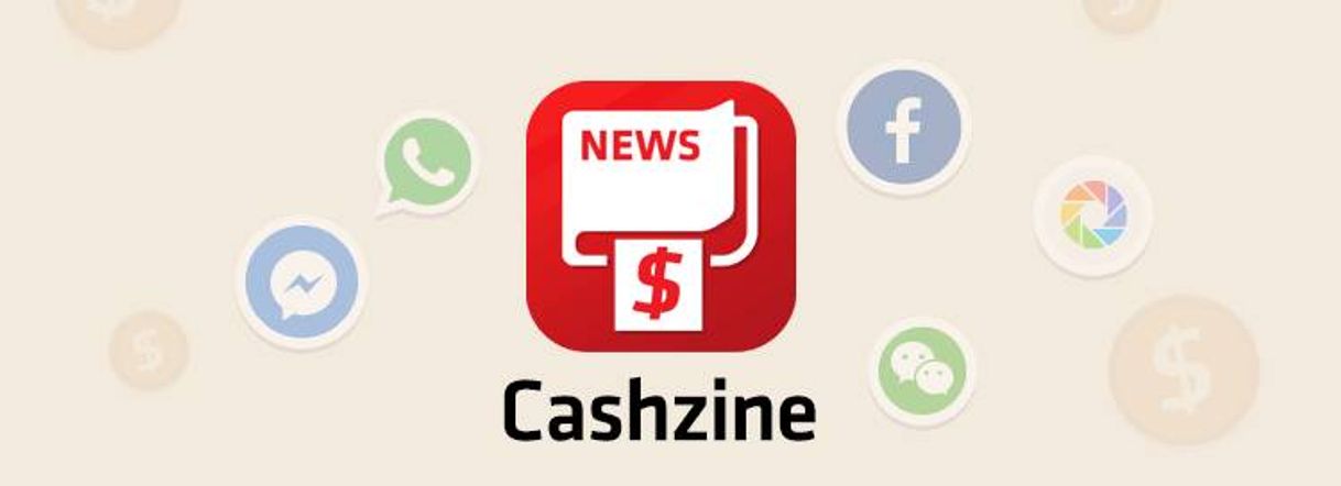 App Cashzine, Posso ganhar dinheiro em lendo notícias💲💲