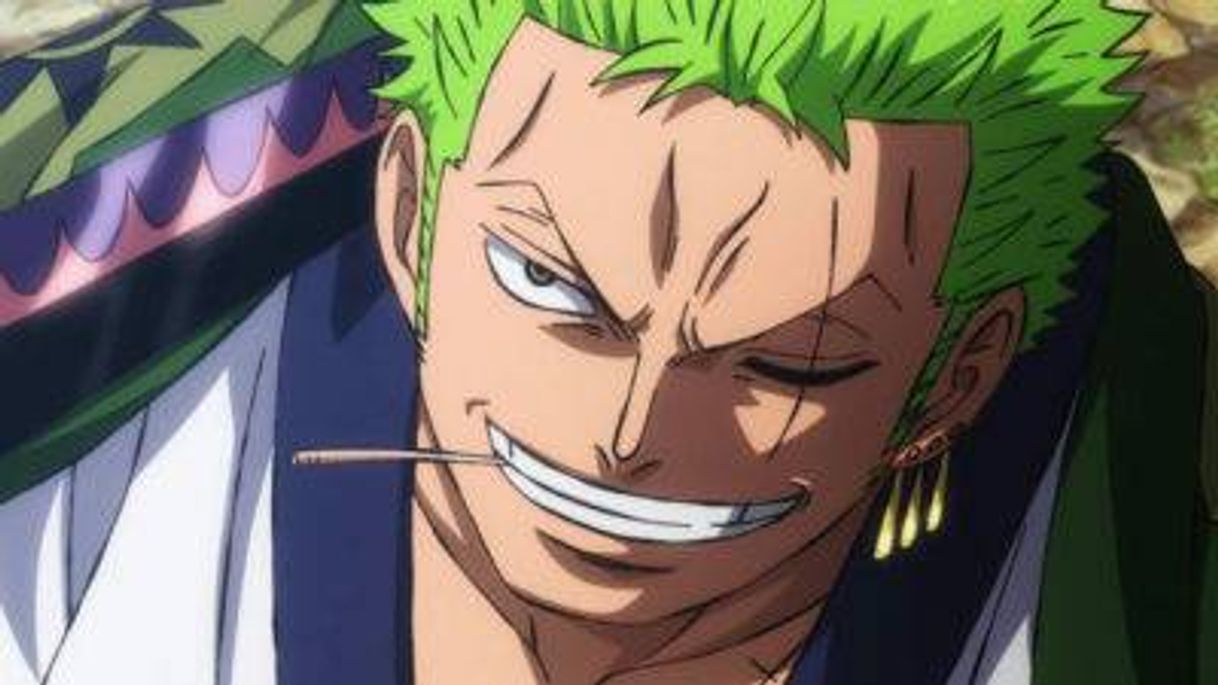 Moda Zoro monstrando ao luffy que ficou forte one piece 