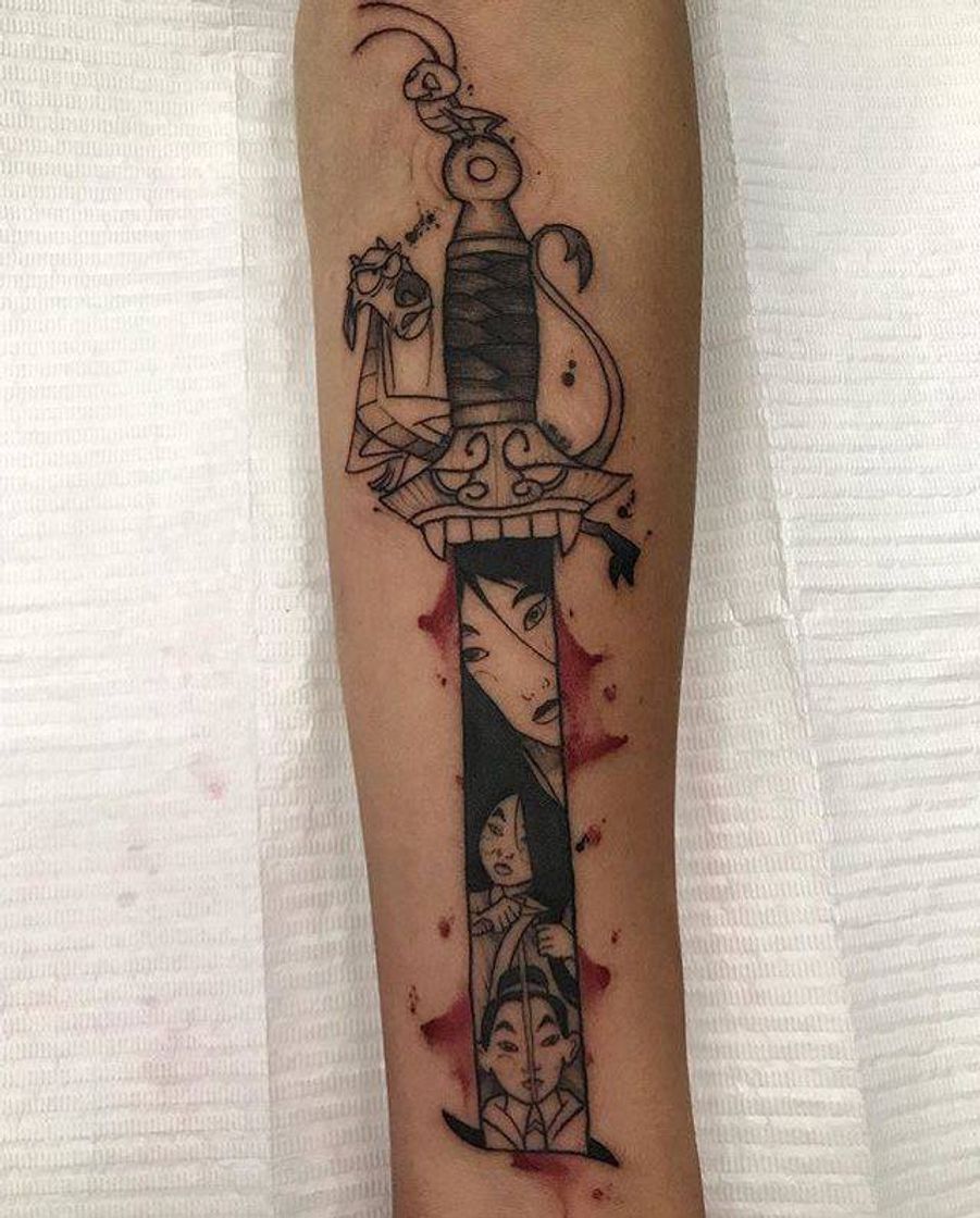 Moda mulan tattoo